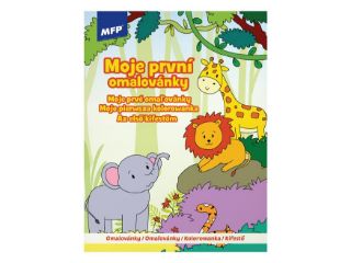 Obrázek z Omalovánky A4 Moje první omalovánky 210x276mm 
